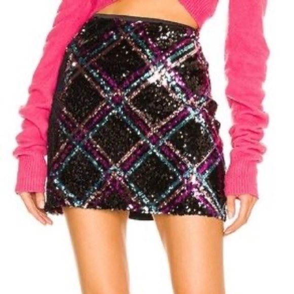 NWT Revolve
Le Superbe- Argyle Hotel Skirt- Royal Multi Sequin 2 - Picture 7 of 9